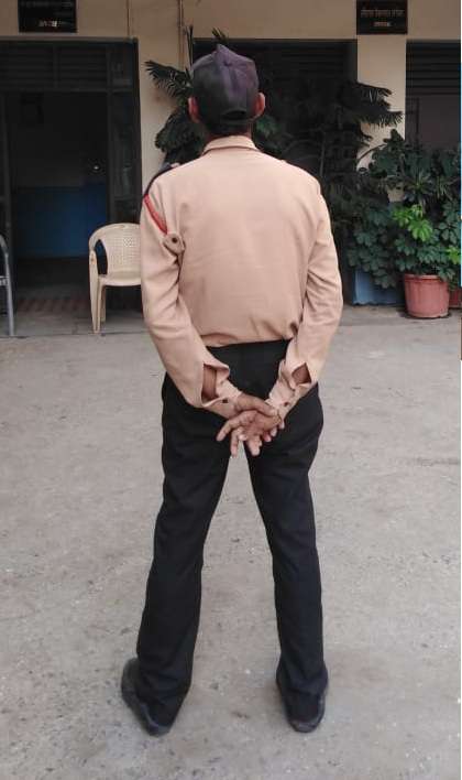 Uniformed security staff